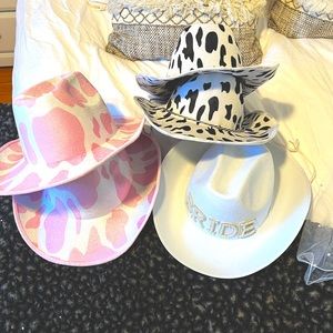 Cowboy hats for bachelorette